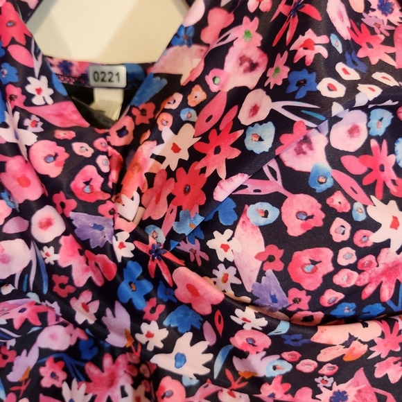 Daci Tankini Swim Top XXL Floral Crisscross Adjustable Strap Swim Camisole - Picture 2 of 13